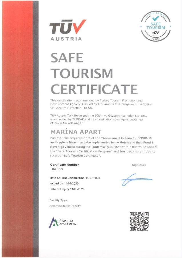 مرمريس Marina Apart Hotel المظهر الخارجي الصورة